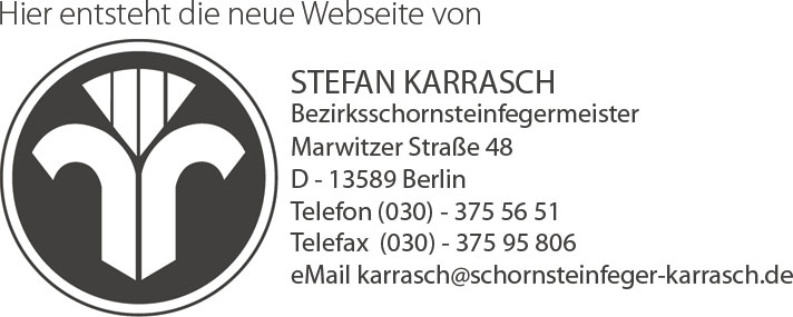 Schornsteinfegermeister Stefan Karrasch